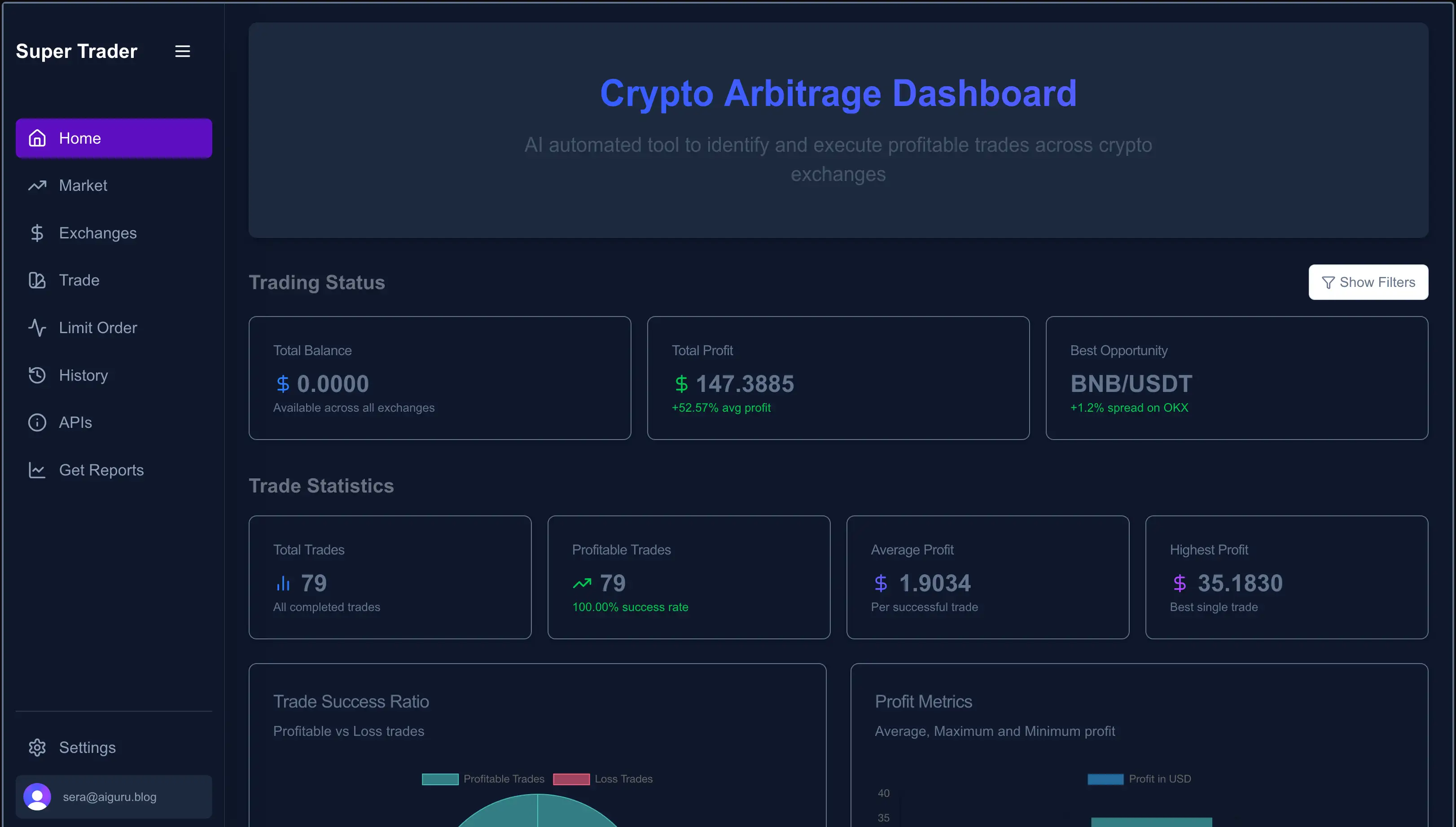Super Trader AI Screenshot 1